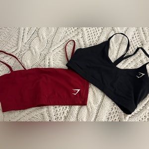 Gymshark sports bras.